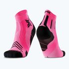 Calze da uomo X-Socks Run Expert Ankle rosa fluo/x nero