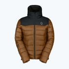 SCOTT Uomo Insuloft Warm giacca isolata nero/pane marrone