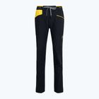 Pantaloni da arrampicata La Sportiva da uomo Talus nero/giallo