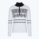 Felpa termica da donna Newland Groenlandia Half Zip bianco/nero