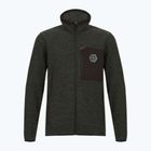 Pile da uomo CMP 35H3907 Melange lavorato a maglia forest melange/black/ferrari red