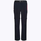 Pantaloni da trekking CMP Zip Off donna nero/rosa 3T51446/05UG