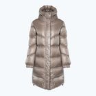 Woolrich giacca donna Aliquippa Long Puffer light taupe
