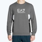 Felpa da uomo EA7 Emporio Armani Train Summer Block iron gate