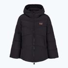 Giacca donna EA7 Emporio Armani Train Logo Series Extra Padded Tape nero
