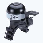 Campanello per bicicletta BBB Cycling MiniFit nero/bianco