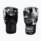 Guantoni da boxe grigi Top King Muay Thai Empower