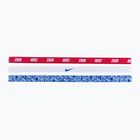 Fasce Nike stampate 3 pezzi game royal/bianco/university red