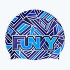 Cuffia da nuoto Funky Silicone blue bits