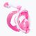 Maschera integrale per bambini per lo snorkeling AQUASTIC SMK-01R rosa