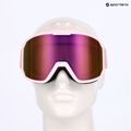 Bliz Rave opaco polvere rosa/marrone rosa multi occhiali da sci 8