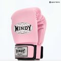 WINDY Guanti da boxe classici in pelle sintetica rosa 8
