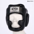 Casco da boxe WINDY in vera pelle nero 6
