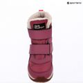 Scarpe per bambini Jack Wolfskin Polar Bear-B Texapore Mid Vc raisin 10