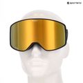 Maschera da snowboard donna ROXY Storm W black/clux ml pink gold 10