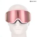 Maschere da sci Smith Squad carnation/chrp everyday rose gold mirror/clear 12