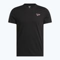 Maglietta Reebok Identity Small Logo Uomo nero/bianco/rosso vettoriale 3