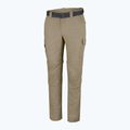 Pantaloni da trekking Columbia Silver Ridge II Convertible tusk da uomo 6