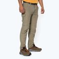 Pantaloni da trekking Columbia Silver Ridge II Convertible tusk da uomo