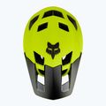 Fox Racing Dropframe casco da bici giallo fluorescente 5