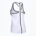 Canotta Under Armour Knockout bianco/bianco/nero da donna per allenamento 6