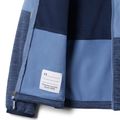 Felpa da trekking Columbia Out-Shield Dry bluestone/collegiate navy heather per bambini 3