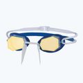 Occhialini da nuoto Zoggs Diamond Titanium blu/bianco/oro specchiante 5