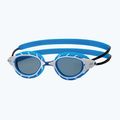 Occhiali da nuoto Zoggs Predator blu/bianco/fumo tinta