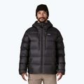 Felpa con cappuccio da uomo Patagonia Fitz Roy Down Hoody nero