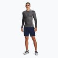 Under Armour HG Armour Comp carbon heather/nero da uomo, manica lunga da allenamento 2