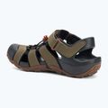 Sandali Teva Flintwood oliva scura da uomo 3