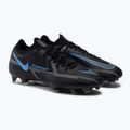 Scarpe da calcio Nike Phantom GT2 Elite FG Uomo nero/grigio ferro 5