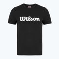 Maglietta da tennis da donna Wilson Team Graphic Script W nero script