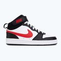 Scarpe Nike Court Borough Mid 2 white/white/black/university red 2