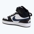 Scarpe Nike Court Borough Mid 2 white/white/black/university red 3