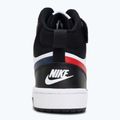 Scarpe Nike Court Borough Mid 2 white/white/black/university red 6