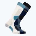 Calze da sci Salomon S/Access 2 paia copen blue/ egret
