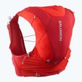 Gilet da corsa Salomon ADV SKIN 12 Set flame scarlet/haude red 2