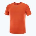 Salomon S/Lab Speed Tee Uomo, maglia da corsa rosso fuoco 4