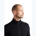 Felpa termica da uomo icebreaker 260 Tech LS Half Zip nera 4