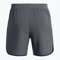 Pantaloncini da allenamento Under Armour Hiit Woven 6in pitch grigio/nero da uomo 6
