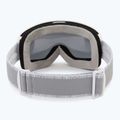 Occhiali da sci da donna Giro Moxie bianco e grigio chute/ cobalto/ giallo 4