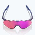 Occhiali da sole 100% Hypercraft XS satin storm metallic/purple mirror 3