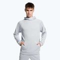 Felpa con cappuccio da allenamento New Balance Tenacity Football da uomo, alluminio chiaro