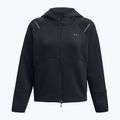 Felpa Under Armour Unstoppable Fleece FZ donna nero/nero 5