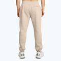 Pantaloni da allenamento maschili Under Armour Essential Fleece Joggers color taupe chiaro melange/timberwolf taupe 3