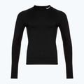 Maglia a maniche lunghe da allenamento Nike Pro Dri-Fit Warm bianco/nero da uomo