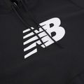 Felpa con cappuccio New Balance Core Brushed nera da uomo 5