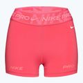 Pantaloncini da allenamento Nike Pro Mid Rise 3" donna aster rosa/pinksicle/hot punch/bianco
