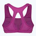 Reggiseno da allenamento Nike Swoosh High Support fucsia caldo / fucsia caldo / bianco 2